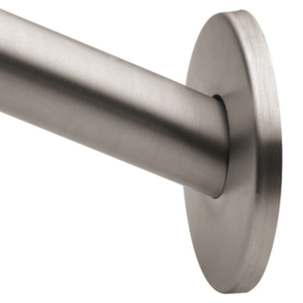 Moen 65-F Creative Specialties Curved Shower Rod Flange - Brushed Nickel